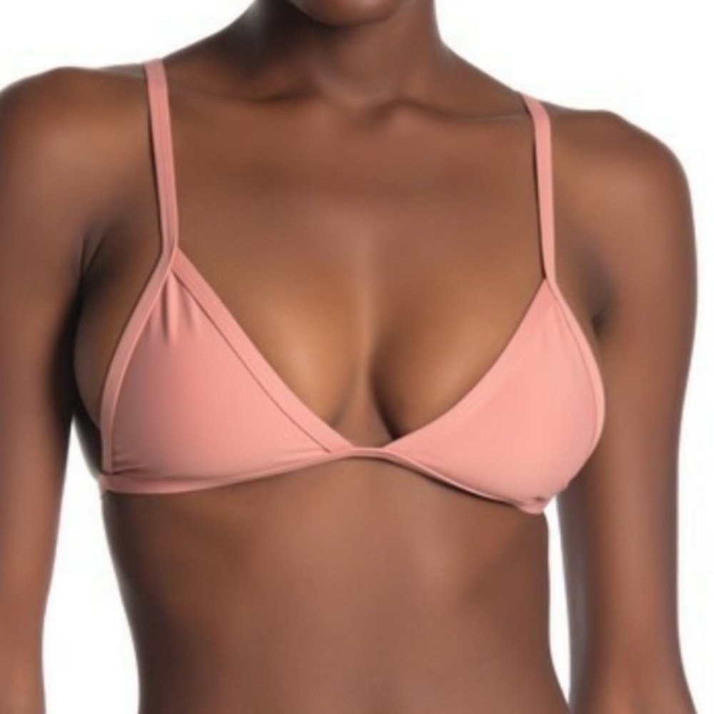Tavik Rose Dawn Jett Triangle Swim Bikini Top‎